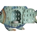 Deko-Figur Home ESPRIT Fisch Mediterraner 30 x 7 x 22 cm