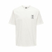 Heren-T-Shirt met Korte Mouwen Only & Sons Onskace Rlx Wit