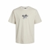 Kortarmet T-skjorte til Barn Jack & Jones Jcotint Tee Ss Crew Beige