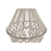 Écran de lampe Home ESPRIT Beige Boho 25 x 25 x 160 cm