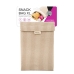 Broodtrommel Koala Eco Friendly Beige Textiel 26 x 17,5 cm Gestreept (12 Stuks)