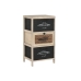 Kommode Home ESPRIT Svart Naturell Tre 40 x 30 x 73,5 cm