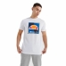 Heren-T-Shirt met Korte Mouwen Ellesse Michaelo Wit