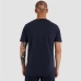 Heren-T-Shirt met Korte Mouwen Ellesse Dyne Donkerblauw