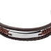 Bracciale Uomo Fossil JF04341040 Pelle Metallo