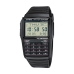 Herrenuhr Casio DATABANK CALCULATOR Schwarz Grau