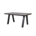 Blagavaonski stol Home ESPRIT Siva Aluminij polistiren 160 x 90 x 77 cm