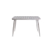 Blagavaonski stol Home ESPRIT Bijela Aluminij 120 x 75 x 75 cm