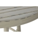 Sidebord Home ESPRIT Hvit Aluminium 70 x 70 x 75 cm
