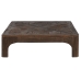 Centre Table Home ESPRIT Brown Wood 100 x 100 x 32 cm