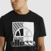 Kortærmet T-shirt til Mænd Ellesse Chamuel Sort