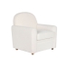Fotel DKD Home Decor Fehér Poliészter Fa 79 x 72 x 86 cm