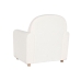 Armchair DKD Home Decor White Polyester Wood 79 x 72 x 86 cm