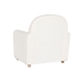 Butaca DKD Home Decor Blanco Poliéster Madera 79 x 72 x 86 cm