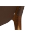 Lænestol DKD Home Decor Natur Mørkebrun Teak 66 x 73 x 77 cm