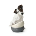 Futternapf für Hunde Hunter Grau aus Keramik Silikon 1,5 L