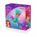 Bestway Luftmadrass Disney Sjöjungfrun Med Handtag 158x81 cm +6 År Trädgård 09108