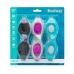 Bestway Gafa Natacion Adulto Correa Silicona Set 3 Pzs Antivaho +14 Años Playa y Piscina 21095