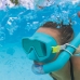 Snorkelbril en -buis voor Kinderen Bestway Blauw Zwart Volwassen (1 Stuks)