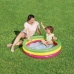 Bestway Piscina Insuflável Infantil 3 Anéis Chão Acolchoado 102x25 cm +2 Anos Jardim 51104