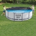 Swimmingpool Cover Bestway Sort Ø 370 cm (1 enheder)