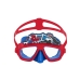 Bestway Maschera Infantile Cinturino Silicone Spiderman +3 Anni Spiaggia e Piscina 98023