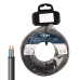 Kabel EDM 28514 Czarny 25 m Płaski