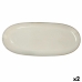 Pasniegšanas Plate Bidasoa Ikonic Balts Keramika 36 x 16 cm (Pack 2x)