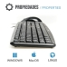 Tastatur og mus iggual QWERTY USB Sort Spansk qwerty