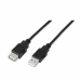 Forlængerledning TooQ FS20200M-B 1,8 m USB