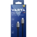 USB-C-kabel Varta 2 m Svart