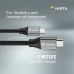 Câble USB-C Varta 2 m Noir