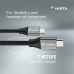 Καλώδιο USB-C Varta 2 m Μαύρο