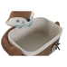 Set de basket Home ESPRIT Bleu Marron 43 x 33 x 32,5 cm (2 Pièces)