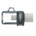 USB atmintukas SanDisk Ultra Dual m3.0 Juoda 32 GB
