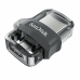 USB atmintukas SanDisk Ultra Dual m3.0 Juoda 32 GB (1 vnt.)