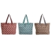 Сумка женская Home ESPRIT Коричневый бирюзовый Коралл 55 x 14 x 35 cm (3 штук)