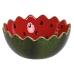 Schüssel für Vorspeisen Home ESPRIT Rot grün Steingut Wassermelone 15 x 15 x 6,5 cm