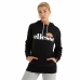 Polar com Capuz Mulher Ellesse Torices Preto