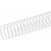 Spirali per Rilegatura Q-Connect KF17126 Bianco Ø 12 mm