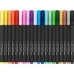 Set of Felt Tip Pens Faber-Castell 116452 Multicolour (20 Pieces)