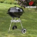 Kolgrill med lock och hjul Landmann Svart 49 x 45 x 73 cm