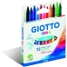 Creioane ceară colorate Giotto F281200 (12 Piese)