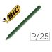 Creioane ceară colorate Plastidecor 8169761 Verde 25 Piese (25 Piese)