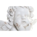 Cache-pot Home ESPRIT Blanc Fibre Ange 44 x 26 x 35 cm