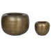 Conjunto de vasos Home ESPRIT Dourado Alumínio 64 x 64 x 47 cm