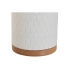 Piaçaba Home ESPRIT Branco Prateado Natural Resina Bambu 9 x 9 x 37 cm