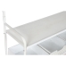 Έπιπλο για το Χωλ με Συρτάρια Home ESPRIT Λευκό Μέταλλο 110 x 36 x 186 cm