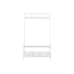 Ingresso con Cassetti Home ESPRIT Bianco Metallo 110 x 36 x 186 cm