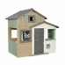 Babaház Smoby GREEN EVO FRIENDS HOUSE 175,4 x 114,3 x 162 cm